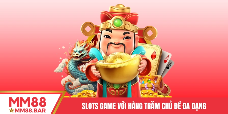 Khám phá kho trò chơi slots game với hàng trăm chủ đề đa dạng